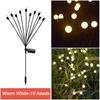 6/8/10 Led Solar Light Outdoor Garden Decoration Landscape Lights Firework Firefly Lawn Lamps Country House Decor Lamp