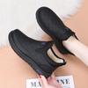 New Winter Women's Shoes, Velvet, Warm and Comfortable Short Boots, Fashionable and Casual Mom's Shoes, Soft Surface, Soft Sole, Flat Snow Boots