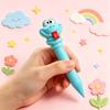 Retractable Ballpoint Pen Snake Gel Pen Smooth Writing Fade-Resistant Ink Pen