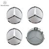 4pcs 75mm Emblem Car Wheel Center Cover Hub Cap Badge For Mercedes Benz AMG A B C E G CLA GLK CLASS W221 W212 W176 W205 W177 CR1