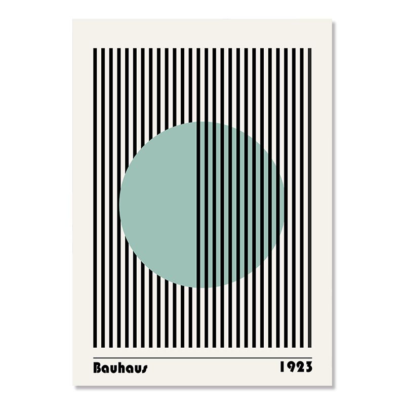 

Абстрактные минималистичные геометрические холсты постер Баухаус красные, желтые, бежевые картины, настенные художественные принты, картина для гостиной, домашний декор 50x70cm No Framed