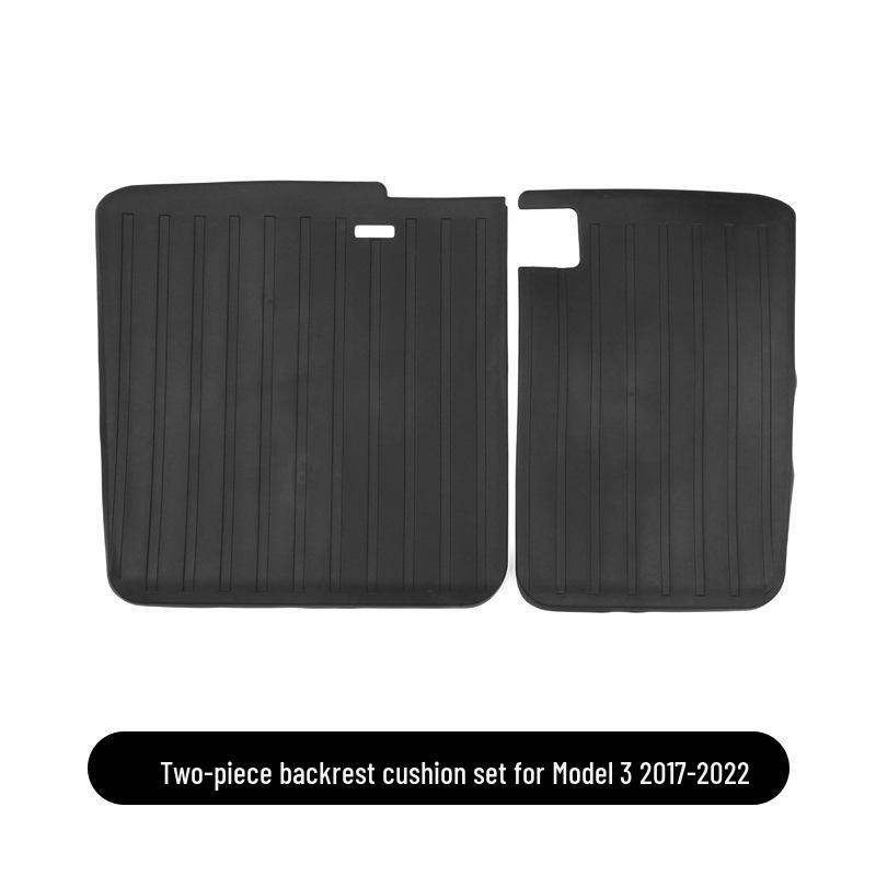 Tesla Model 3 Rear Seat Backrest Protector and Trunk Mat Set