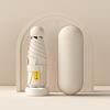 Compact Five-Fold Mini Umbrella: Portable Capsule Design for Sun & Rain, Dual-Use, Anti-UV Protection for Women