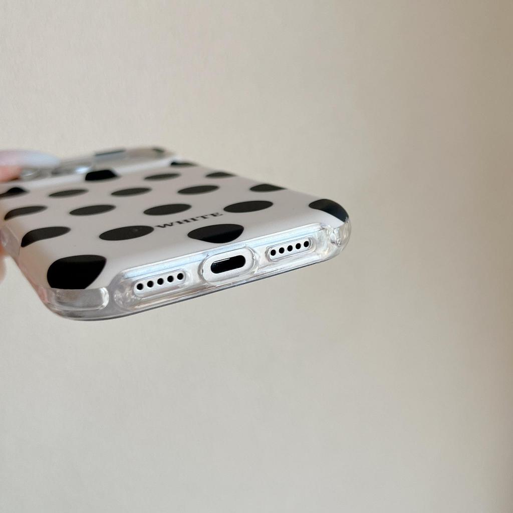 Polyamine Polka Dot iPhone 17 Pro Max Drop-Proof Case