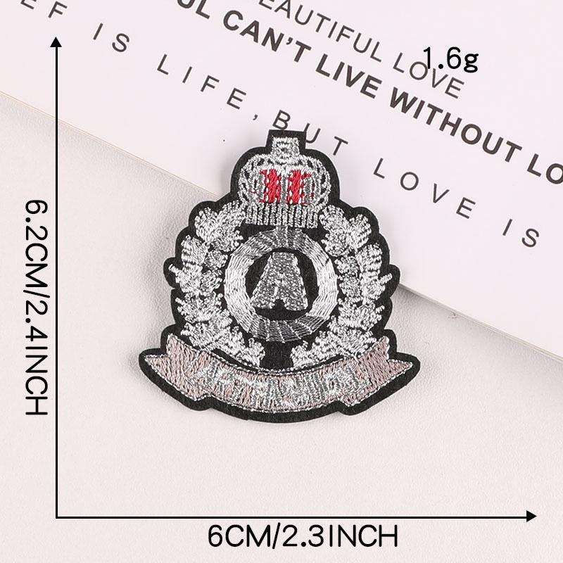 

Вышитый значок Duoku из ткани для униформы, одежды, кепок и проектов «сделай сам»