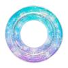 Starry Sky Sequin Mermaid Swim Ring: Thickened Inflatable Children's Float