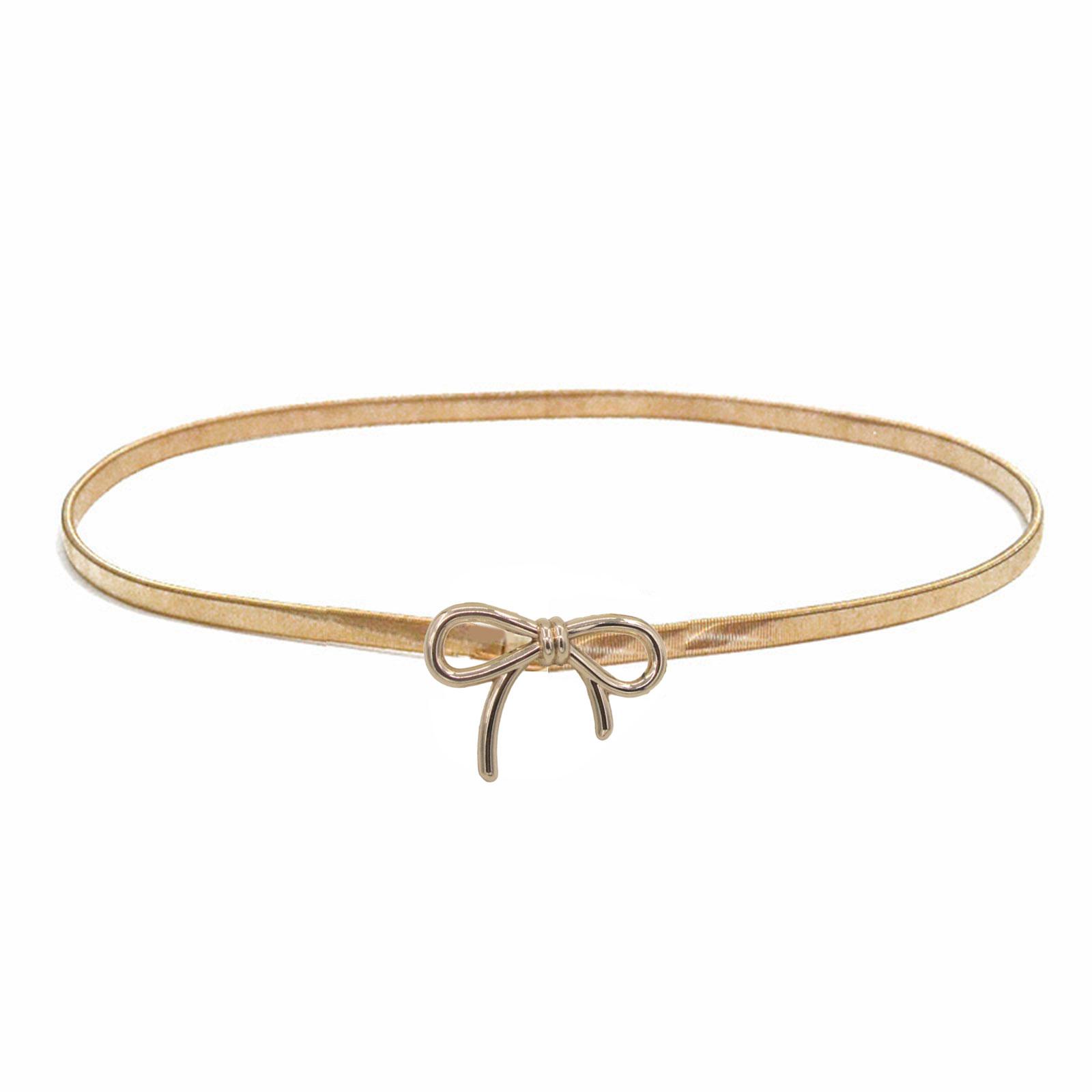 

Fashionable Waist Chain Bowknot Clasp Waistband Adjustable Waist Jewelry Stylish Waish Chain Alloy Texture for Daily 1 золотий