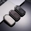 Honda Compatible Key Case Key Holder Metal Genuine Leather Vezel Key Cover RU Series New Odyssey 2 Button Smart Key Case Leather Stylish [PIMOHI]