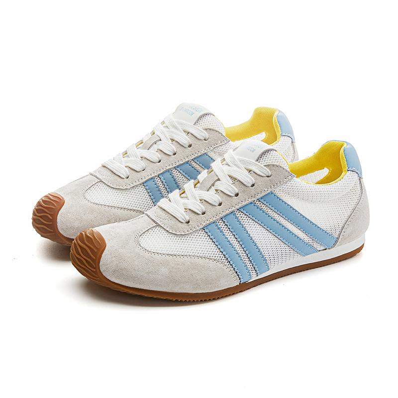 Mode 2025 neue Damen-Sneaker mit flacher Sohle Schuhe Rutschfeste atmungsaktive Damen-Trainingsschuhe Übergröße Lauf- und Freizeitschuhe für Damen