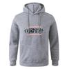 Autumn Teens Black Gray Long Sleeve Hooded Sweatshirt Hoodie Sportswear