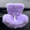 Doll Car Seat with Clip Car Air Vent Safety Belt