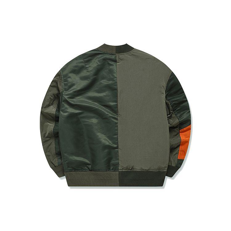 Fila Mihara Yasuhiro Collaboration Series Sports Casual Woven Pilot Cotton Jacket Winter Men Jackets Ivy-Green F11M143702F-DG