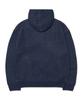 Nomanual Nm Skull Hand Cowichan Hooded Zip-Up - Navy