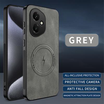 Voor Honor 400 Nieuwe Stijl Magnetische Leren Matte Telefoonhoes Voor Honor 400 Schokbestendige Bumper Zachte Cover Voor Honor 400 Telefoon Shell