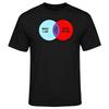 Music I Like Venn Diagram Black T-Shirt