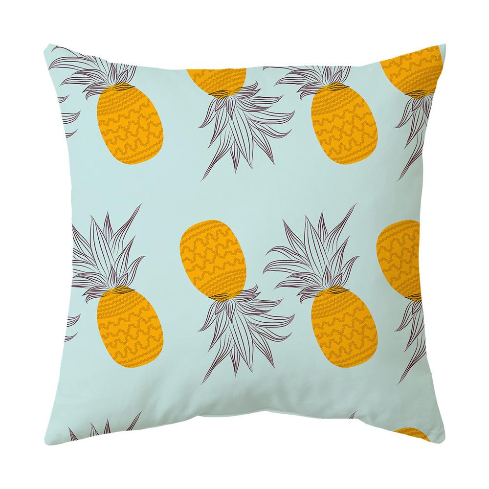 New Pineapple Cactus Yellow Pillow Geometric Pillow Cover Pillow Car Cushion Sofa Pillow Cover