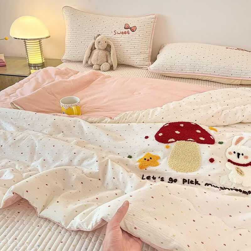 Yuan Zhi Wei Double-Layer Gauze Summer Quilt