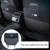 Heiß 2025 Auto Anti-Kratz-Pad Sitzlehnen-Leder-Schutzabdeckung Wasserdicht Für BMW M Emblem E46 E36 E34 F10 E90 F30 E60 F30 E53 E3