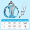 Harnesses for Dogs Rope Puppy Dog Collar Clothes Vest Chest Reflective and Breathable Adjustable Outdoor Walking Pet Supplies