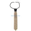 HX6F Schimmernde Perlen Choker-Halskette Luxuriöse Perlen-Krawatte für Damen für Hochzeit und Brautjungfern Schmuck