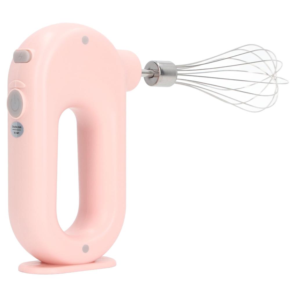 Electric Hand Mixer USB Charging 4 Level Adjustment Electric Eggbeater Handheld Milk Frother for
