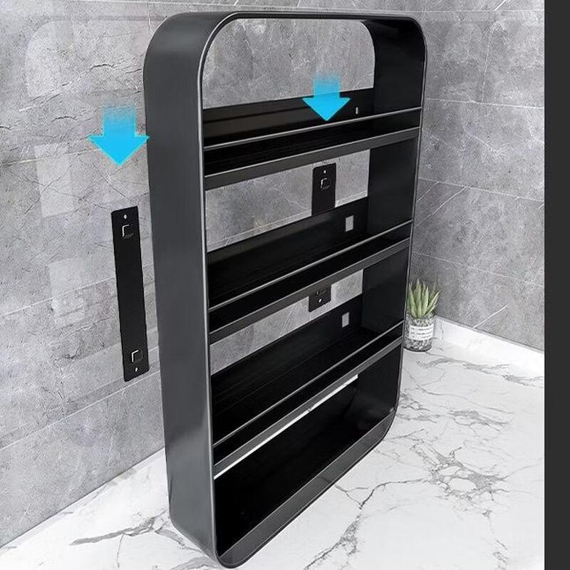 Hanton Vintage 4-Tier Wall-Mounted Spice Rack