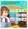 Kids Language Learning Toy Russian Spell Electronic Book Talking Flash Cards Education Toddlers 2-6 Years Reaing Machine Gift Toy