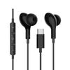 Microphone Type C Earphones with Advanced Clear Voice Technology for Professional Calls and Lightweight Comfort