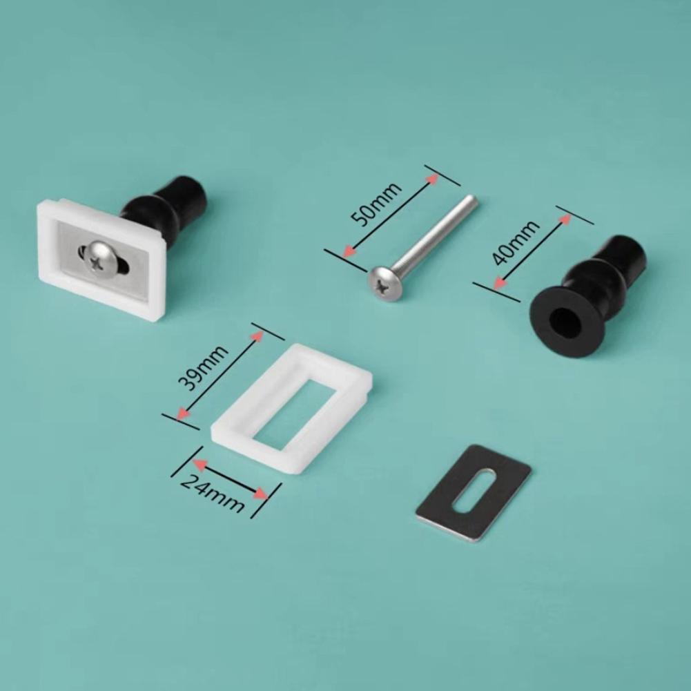 Quick Release Mechanism Toilet Accessories Toilet Cover Screw