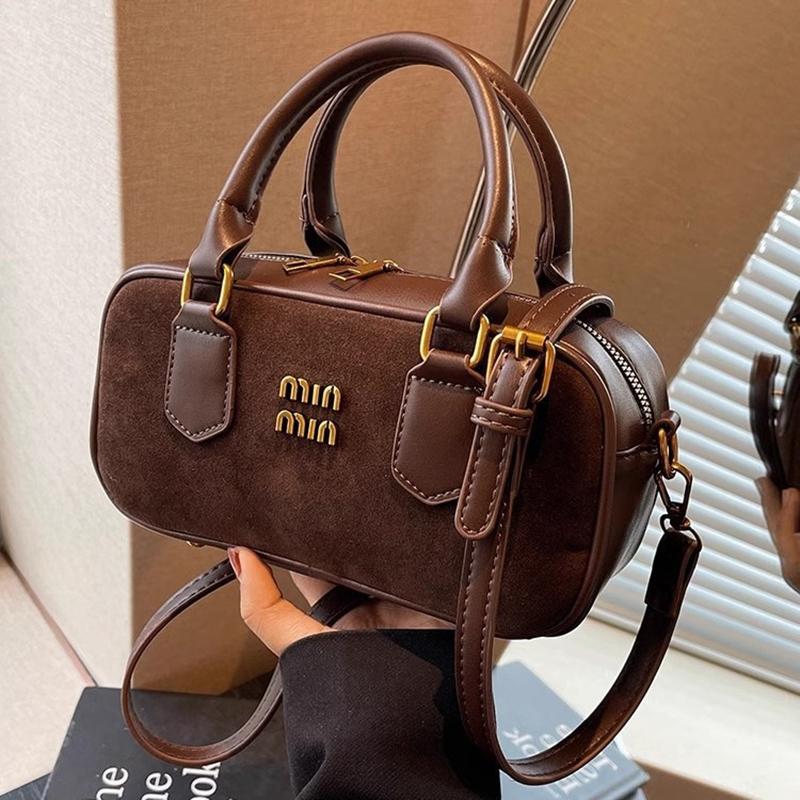 High End Retro Boston Ruční Polštářová Taška 2024 Nové Módní Jednoramenní Crossbody Tašky