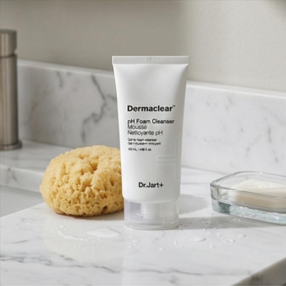 Dr.Jart+ / Dermaclear Micro pH Foam Cleanser / 120ml / Low-pH Gentle Cleansing / Made in Korea