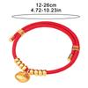Chinese New Year Pet Collar Adjustable Chinese Dog Collar With Gold Ingot Pet Costume Supplies New Year Necklace For Parties