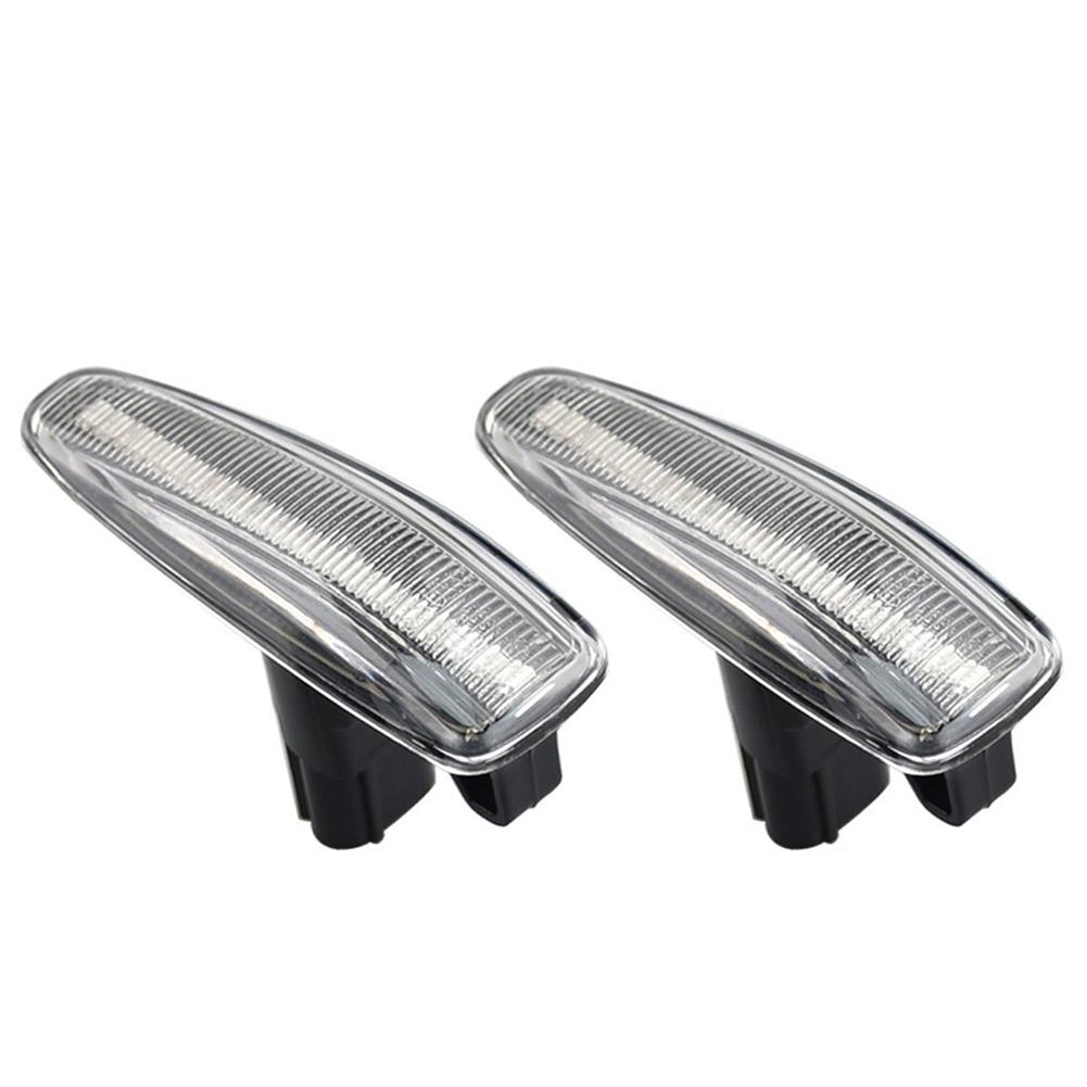 2Pcs Car LED Side Marker Light Fender Dynamic Turn Signal Lamp For Mitsubishi Lancer Evolution Evo X Outlander Sport RVR ASX Mirage 2014+