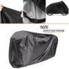 Waterproof Bicycle Covers Dustproof Bike Tent Multipurpose Protective Sleeve XL Size Case Snow Rain UV Protector Black