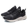 Li-Ning Comfortable Low-Top Running Shoes Unisex Sneakers Black Gray AREQ023-1