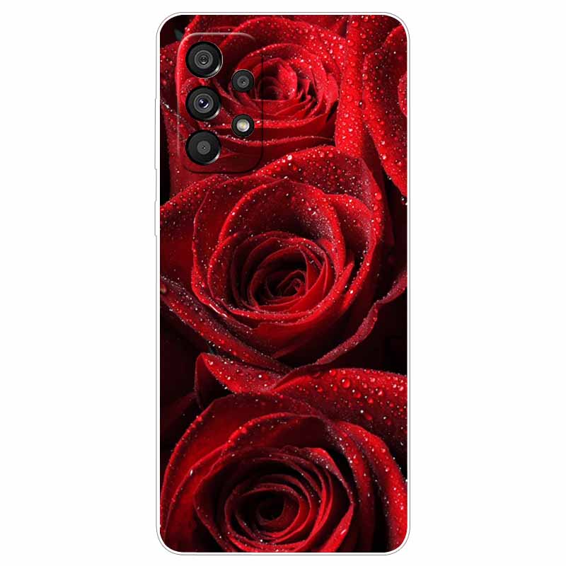 For Samsung A33 5G Case 2022 TPU Soft Printing Clear Slim Silicone Coque Cover for Samsung GalaxyA33 5G Cases Para Shell A 33 5G