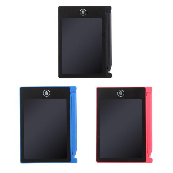 4.4 Inch Writing Board Erasable LCD Screen Reusable Electronic Drawing Board Kids Education Toy for Student