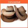 Cowboy Hat With Sun Protection And Breathable Fabric For Outdoor Activities