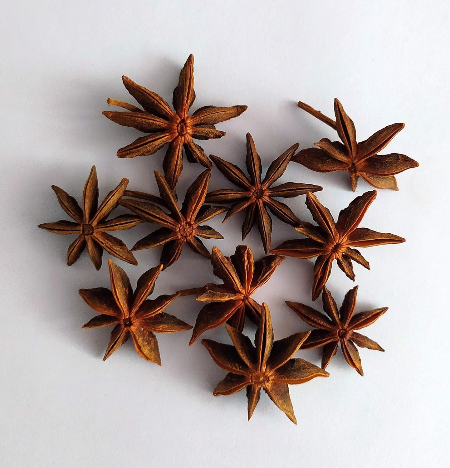 ASHAPURA Natural Whole Star Anise (Chakri Phool) - Aromatic Badiyan Phool Whole Spice (Badiyan Phool 200gm)(pack of 2
