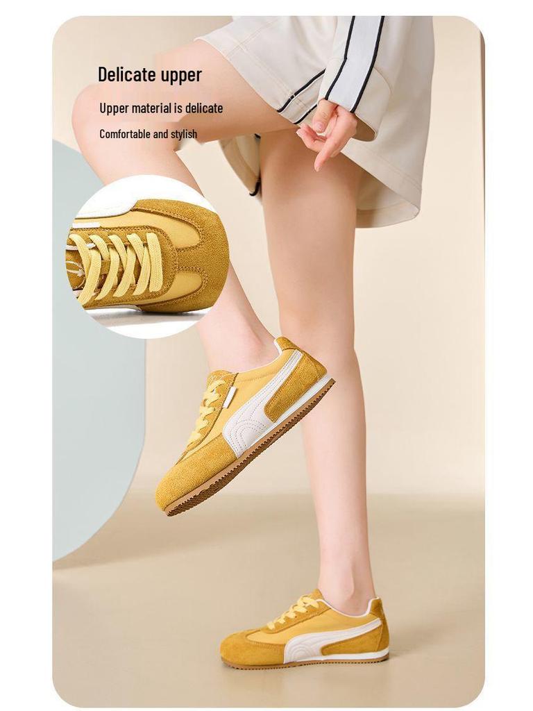 Korean Style Women's White Sneakers: Versatile, Soft Sole, Non-Slip, Comfortable Flat Trainers