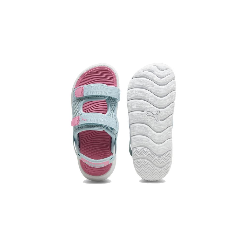 Puma Evolve Sandal Little Kid Turquoise Surf Fast Pink Kids Sneakers Teal White 389147-09