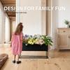 Cocoyard Elevated Planter Box - Durable Raised Garden Bed with Drainage Holes for Tall Plants Herbs and Flowers - Indoor or Out
