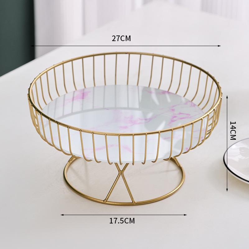 High-Value Celebrity Fruit and Snack Plate for Living Room