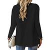 Damen Business Anzugjacke Revers Langarm Einknopf Anzugjacke mit Taschen Einfarbig Lockere Passform Business Oberbekleidung Arbeitskleidung