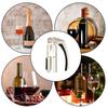 Flaschenöffner für Champagner Tragbarer Metallkorkenzieher Weinpfropfenzieher Für Männer Frauen Senioren Champagner Wein Haus Küche Bar