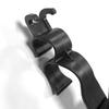 2pcs Black Car Back Seat Hook Umbrella Holder Adjustable Length Headrest Hanging Hook Multi-functional Seat Back Storage Hook
