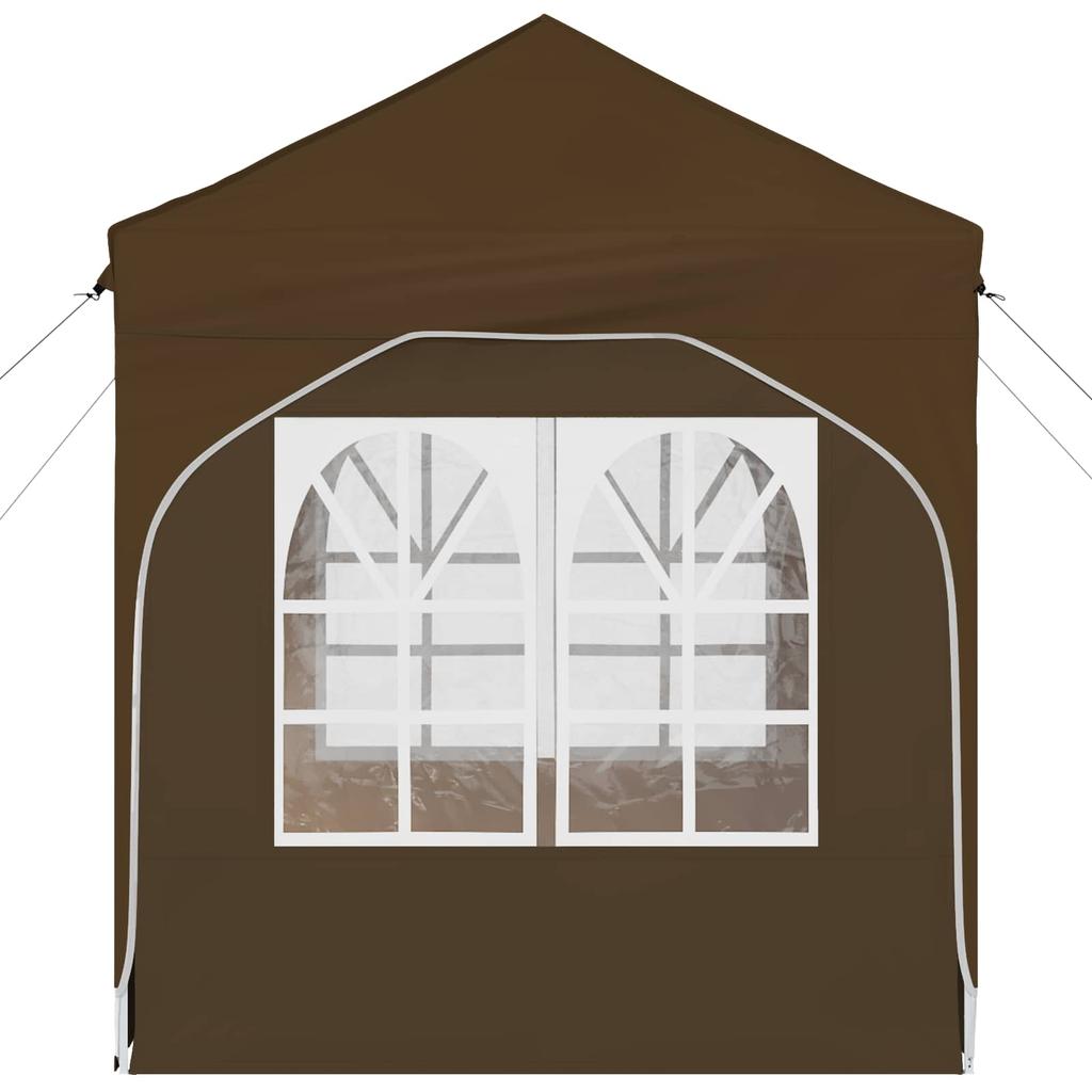 Pop Up Party Tent 192 X 192 X 245 Cm Taupe