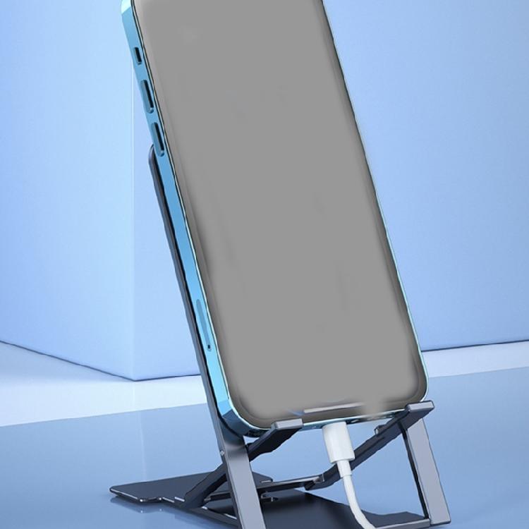 Ergonomic Adjustable Holder for Smartphones Tablets ABS Plastic Lightweight Portable for 4-13 Inch Devices Travel Office