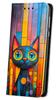 Etui Typu Portfel Do Honor Magic7 Lite - Pokrowiec Bluemoon Nadruk + Szkło 9H
