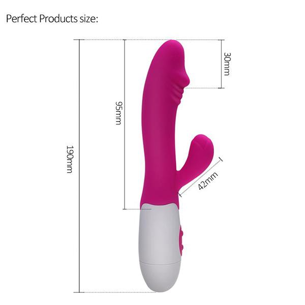 Dual Vibration G Spot Dildo Vibrator Adult Sex Toys for Woman Vagina Clitoris Stimulator Massager